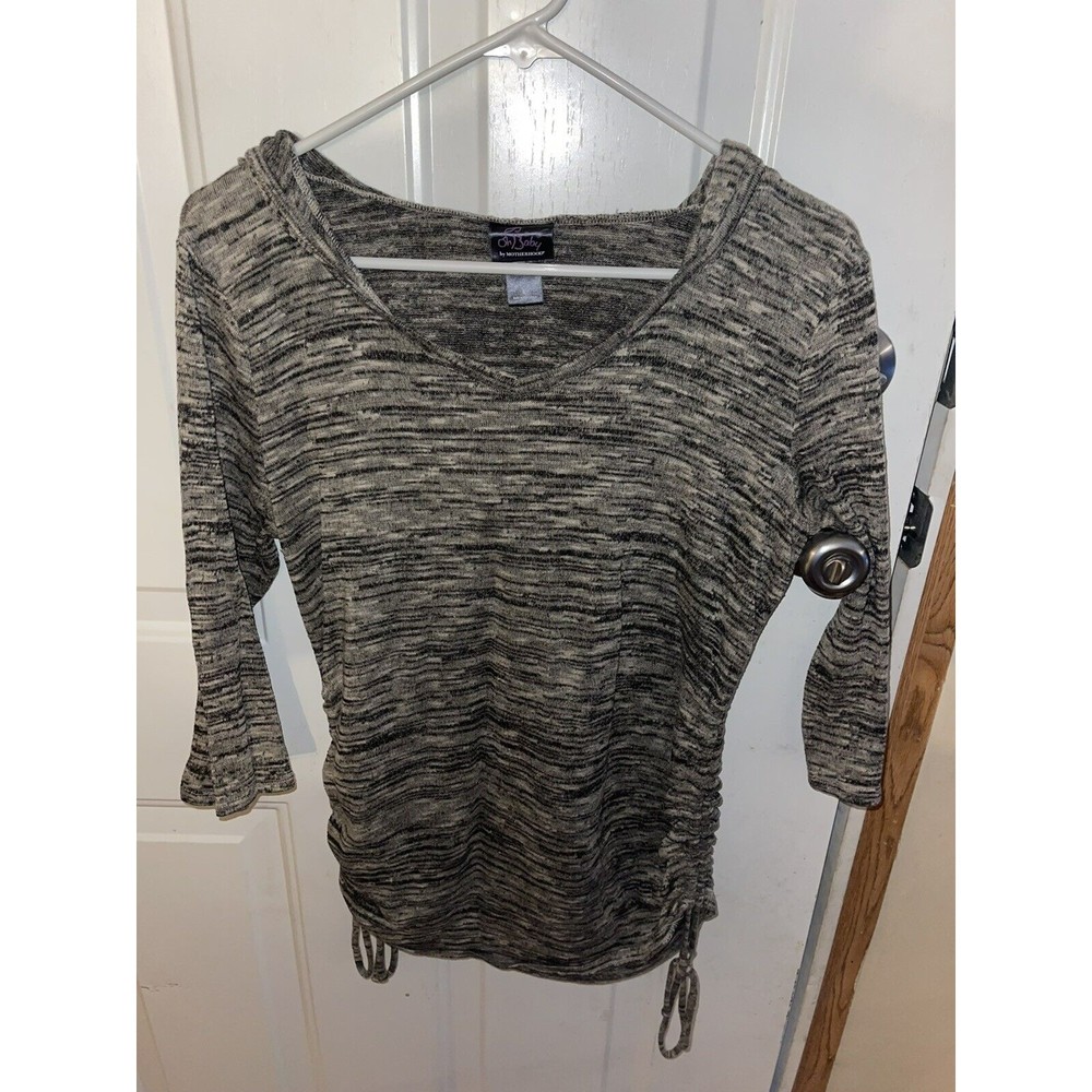 Women Ladies Maternity Hooded Blouse Motherhood Size Large